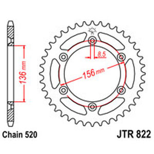 Звезда ведомая JTR822