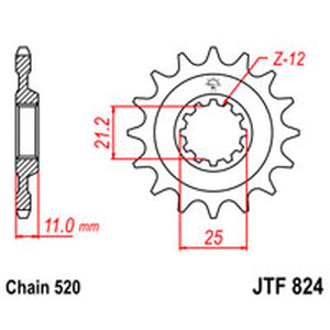 Звезда ведущая JTF824