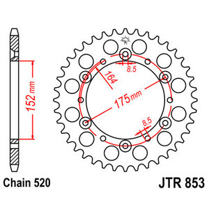 Звезда ведомая JTR853