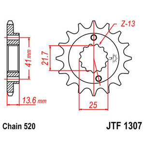 Звезда ведущая JTF1307