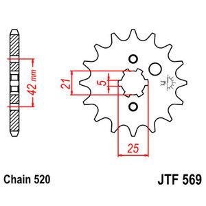 Звезда ведущая JTF569