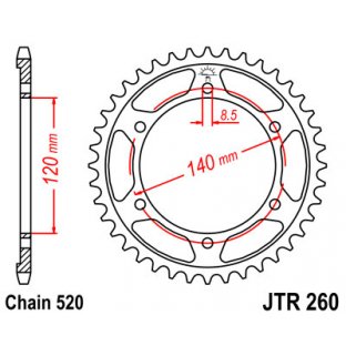 Звезда ведомая JTR260