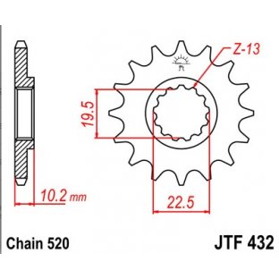 Звезда ведущая JTF432