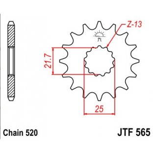 Звезда ведущая JTF565SC